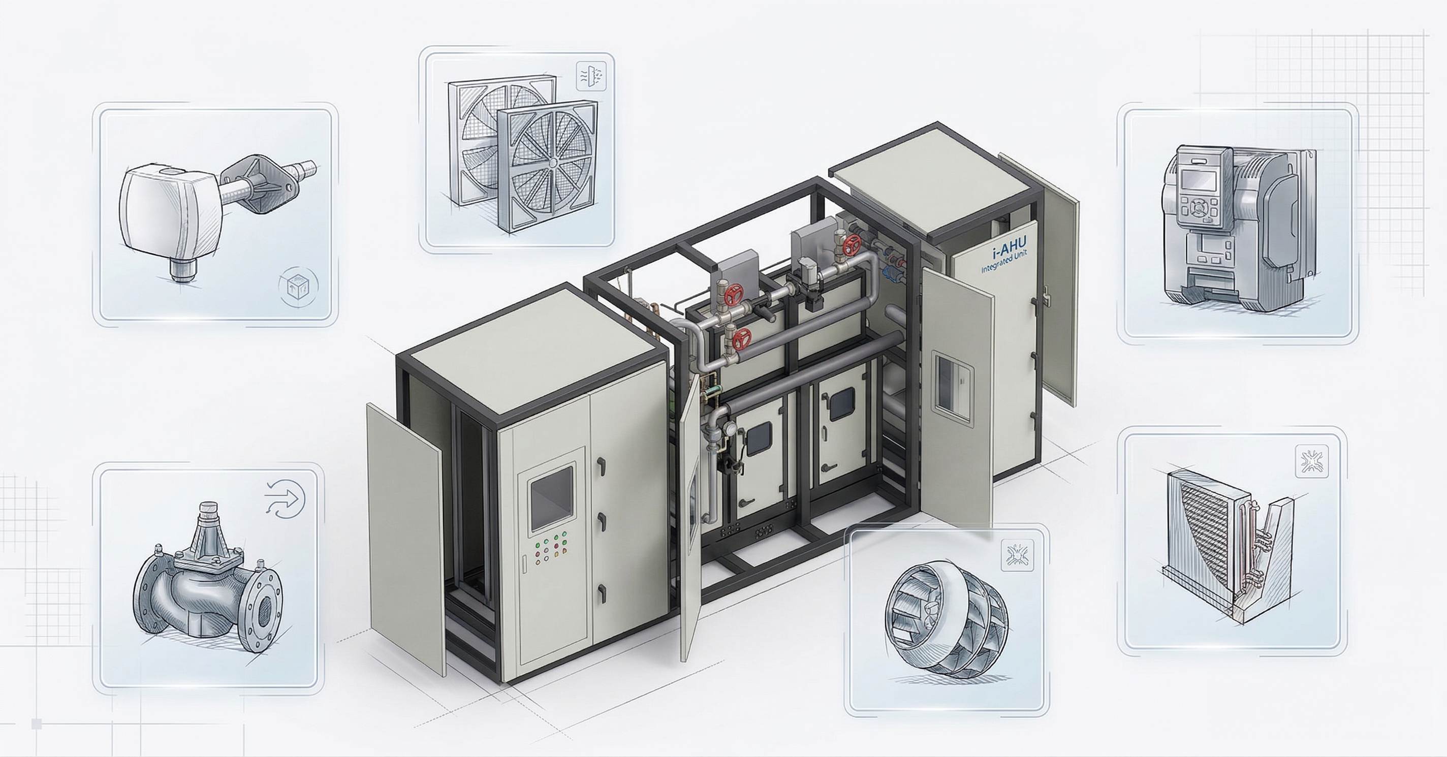 공조에 필요한 기능을 하나로 통합하다